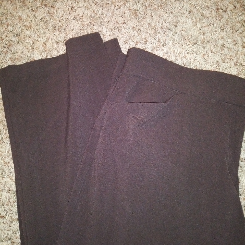 Briggs chocolate brown trouser slacks size 18